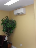 Mr. Slim &ndash; Mitsubishi Split ductless A/C and Heat Pump - after installation